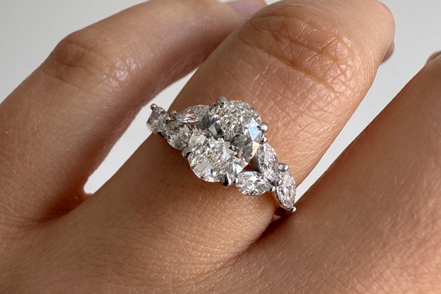 Cluster Engagement Rings